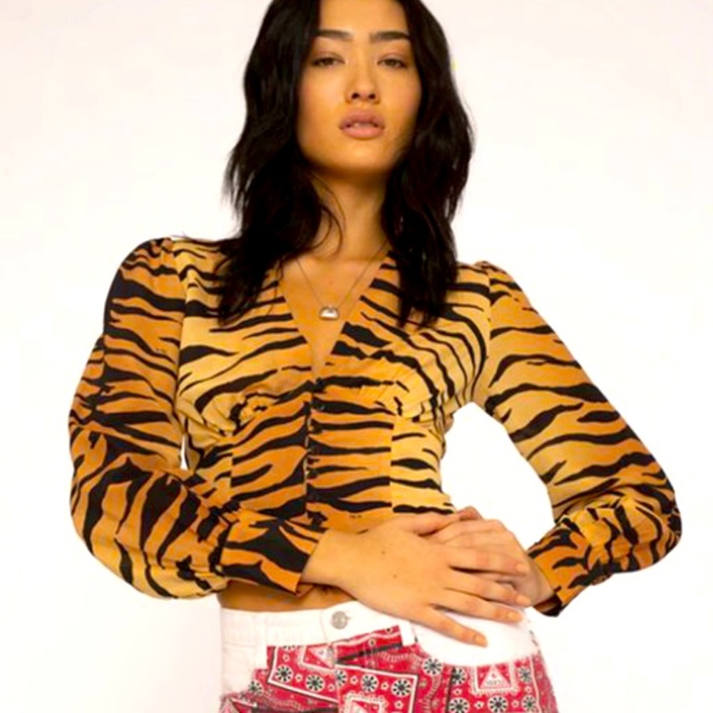 Realisation Par Kaia Shirt in Tiger